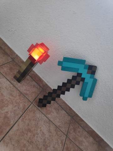 Minecraft redstone torch rare