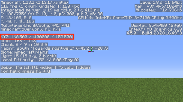 How To Turn On Coordinates In Minecraft Realms Ps4