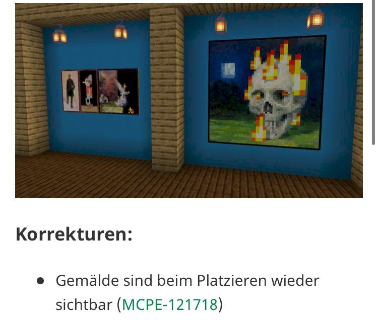 Minecraft paintings are invisible