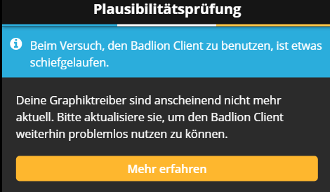Badlion won t start
