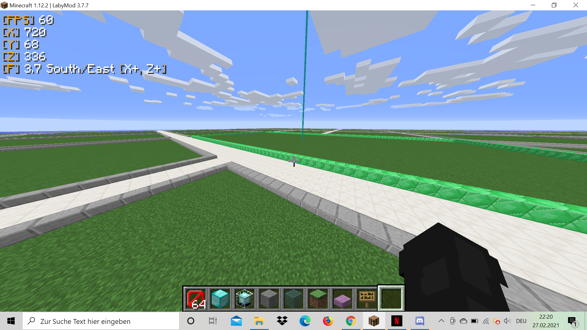 Minecraft plugin plot border