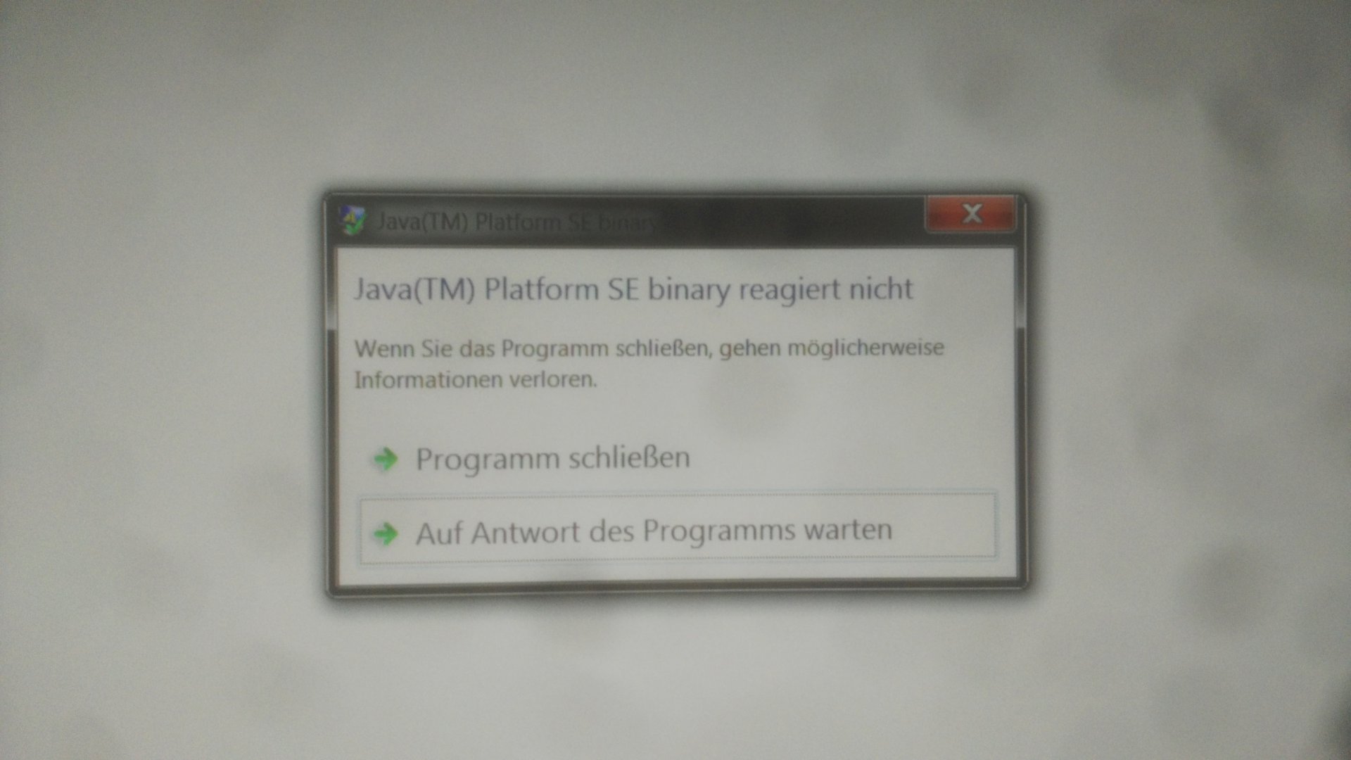 Why does minecraft crash? Java? - Minecraften