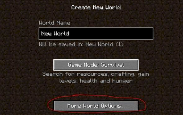 How do you get a villager village into a flat world of minecraft