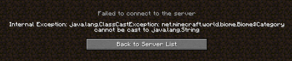 I can t access my MC: Forge server