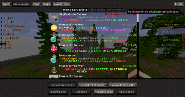 Question about ServerlistPlus Plugin Minecraft