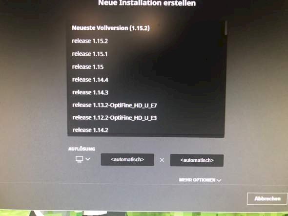 Installations in Minecraft