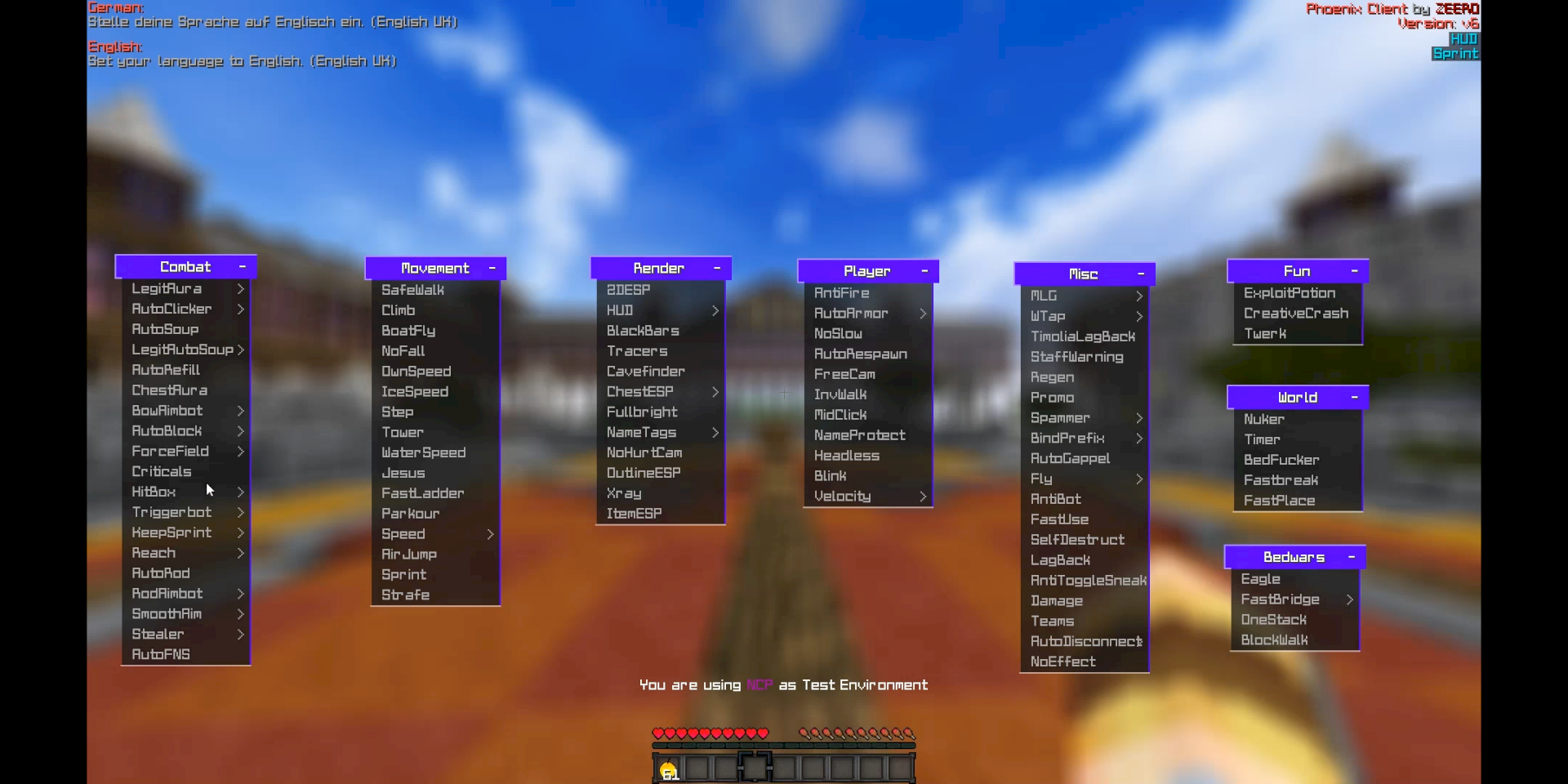 Is there a minecraft cheater here who knows