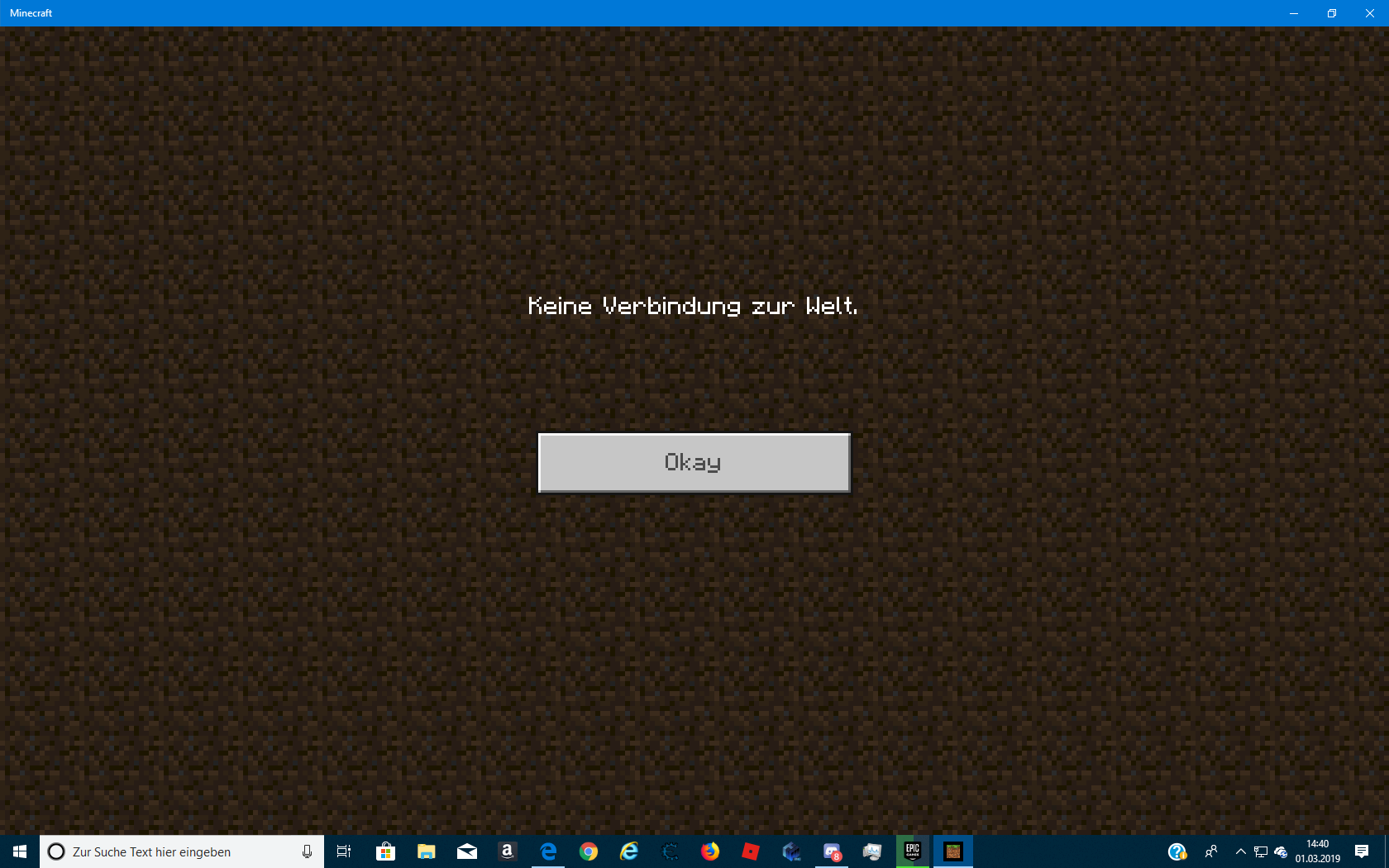Minecraft Windows 10 can t join friend