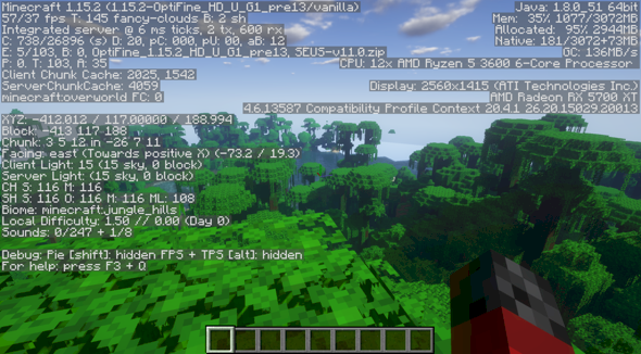 Very low FPS in Minecraft despite a very strong PC