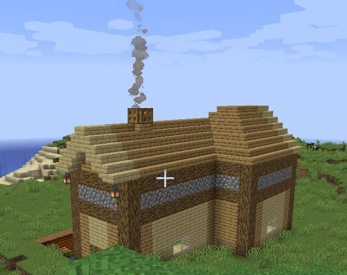 How do you like this house in Minecraft