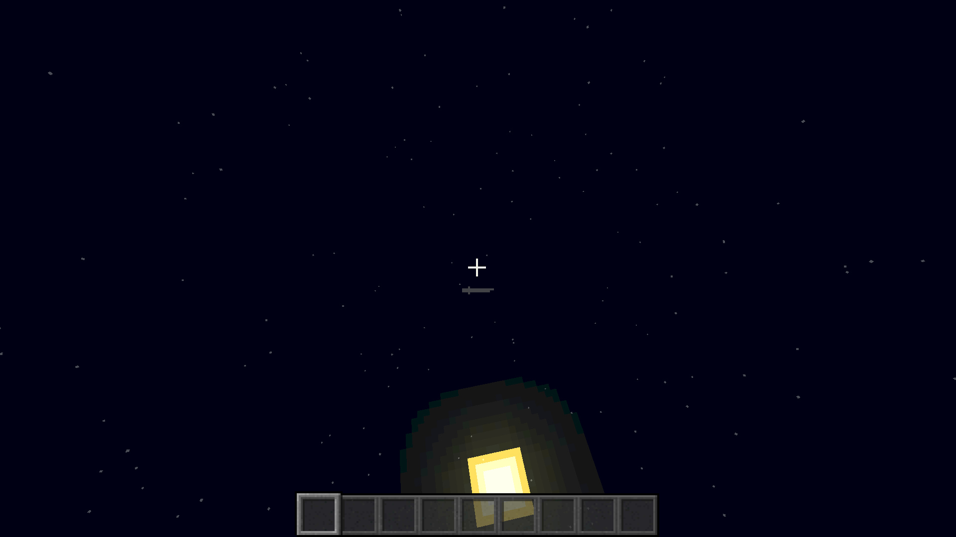 Minecraft world is loading but blocks are not reloading so i can only see the moon sun