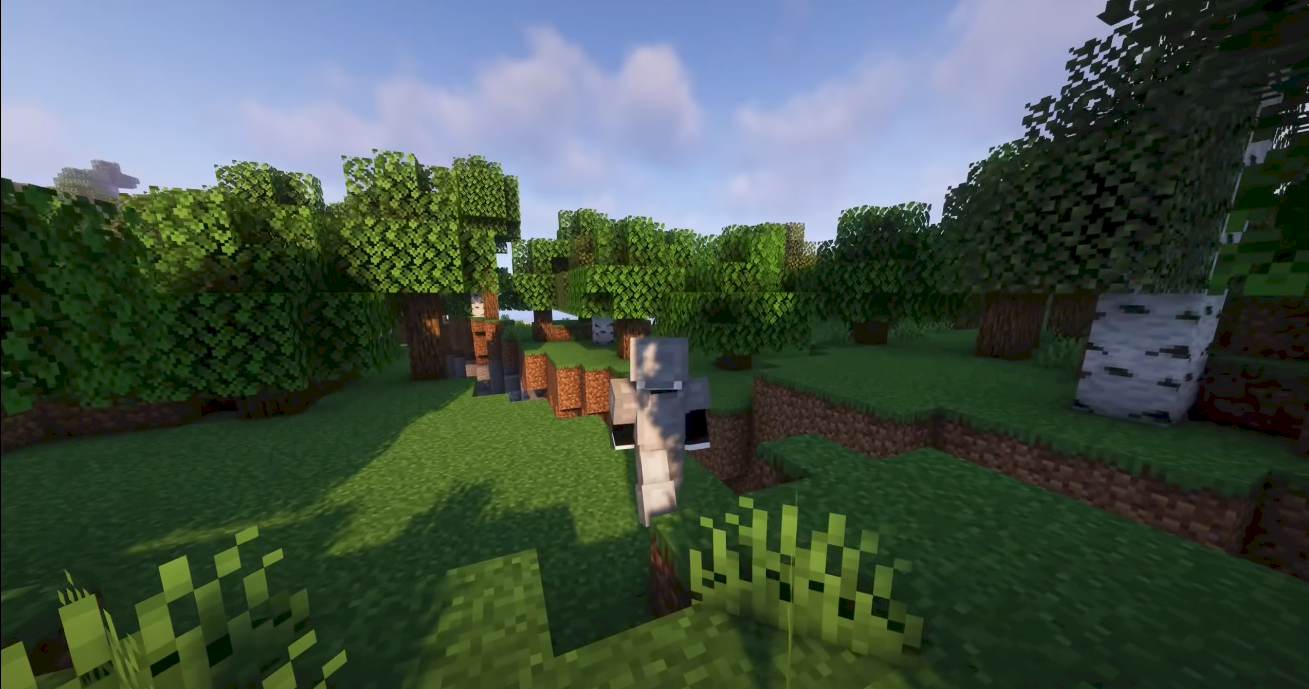 Which Minecraft shader in the picture