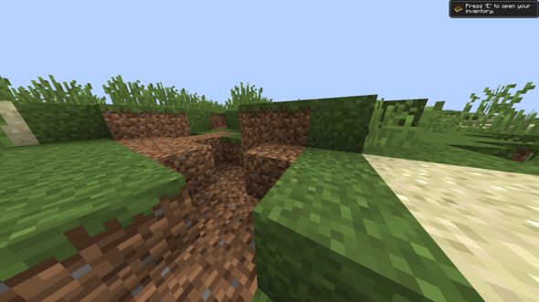 What do I have to set so that the dirt block looks normal