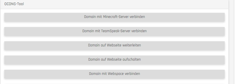 Get Domain for VServer Mc Ts3