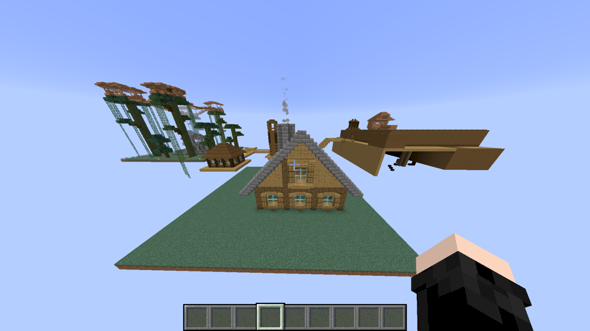 How do you like this Minecraft house - 3