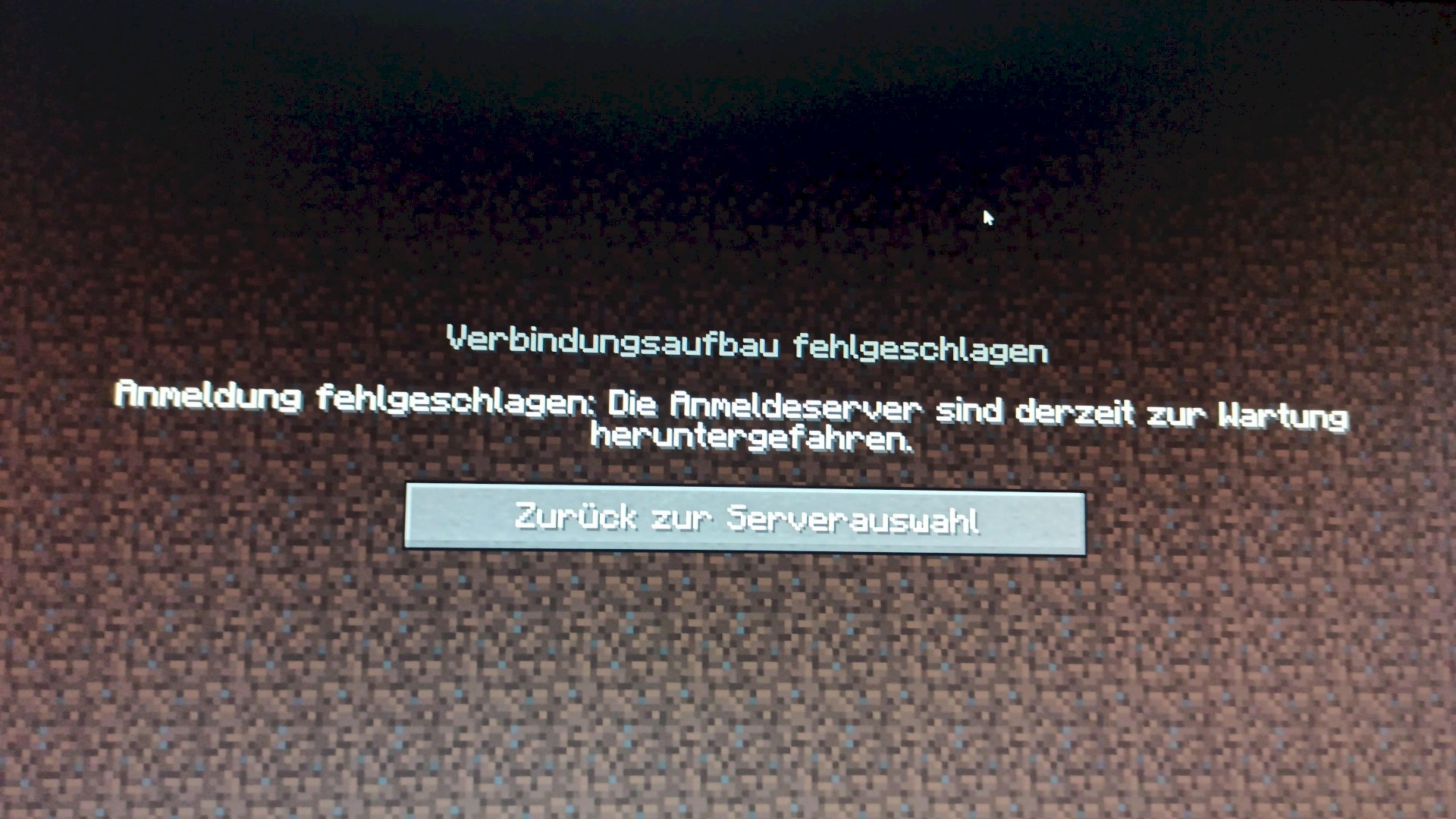 Minecraft no connection to servers