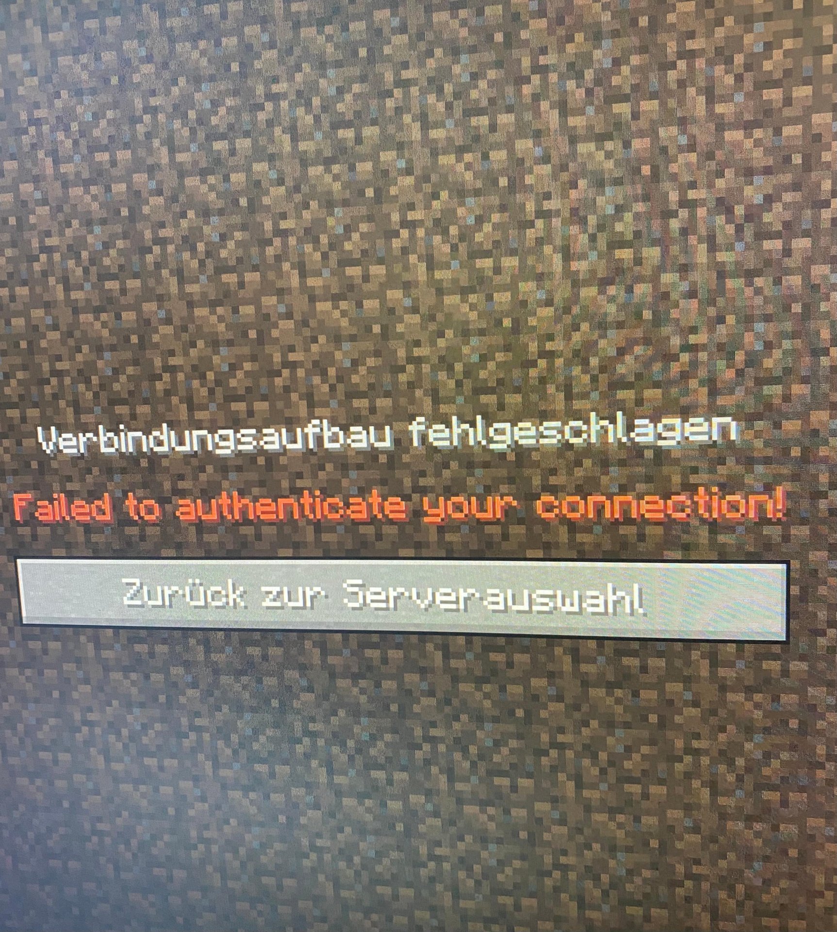 How to fix the Minecraft