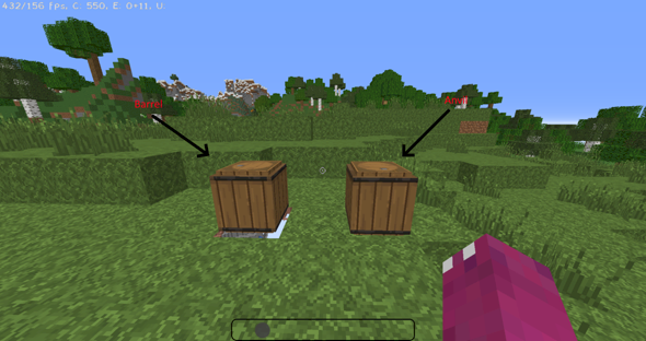 Minecraft barrel model