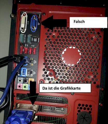 Graphics card is not selected