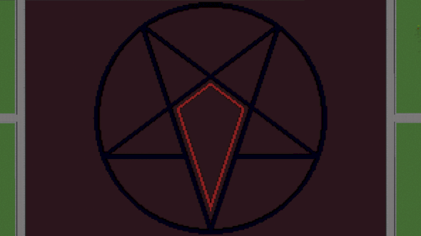 Does the symbol already exist in Satanism