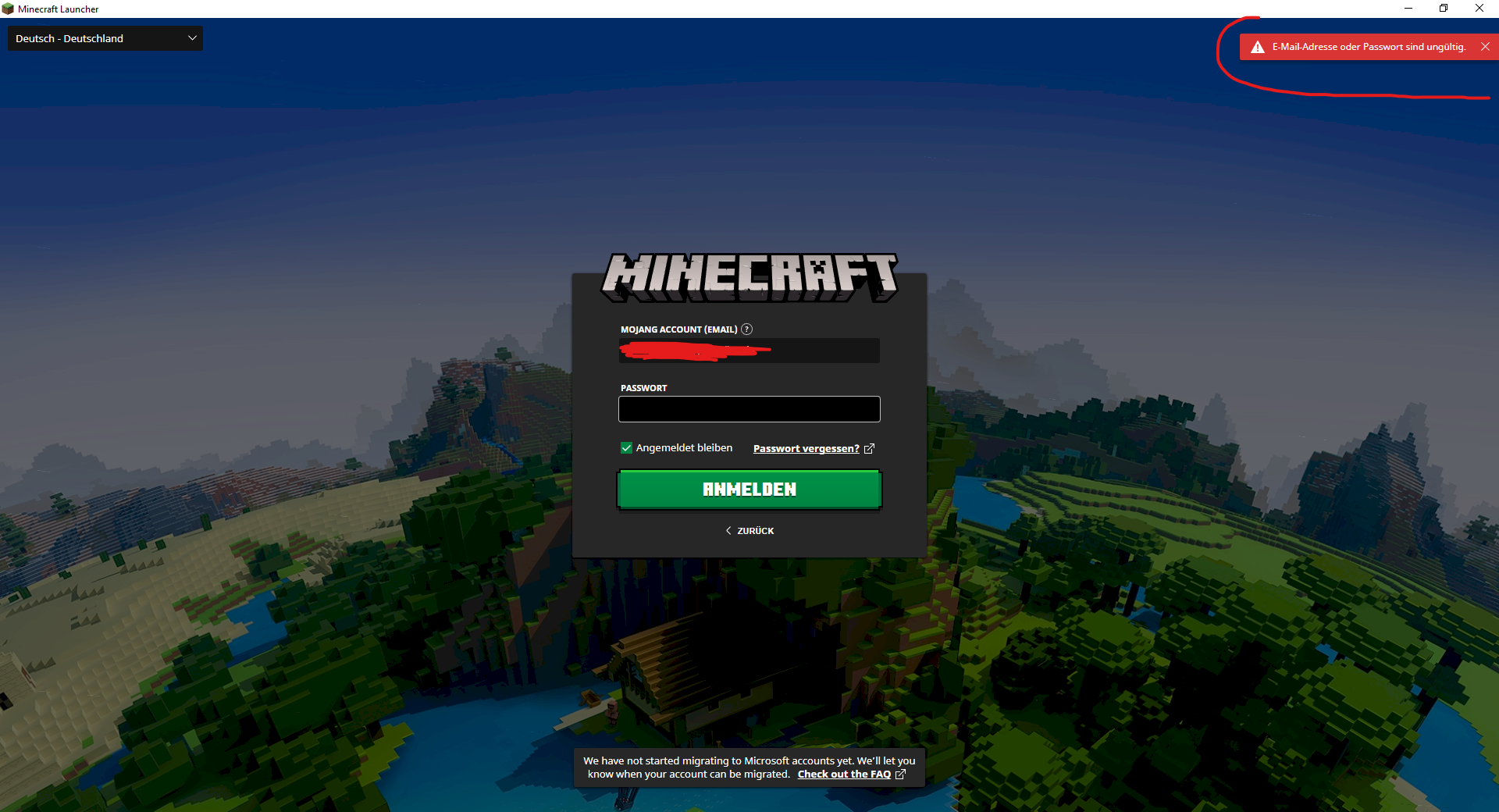 I can t sign in to Mojang Minecraft