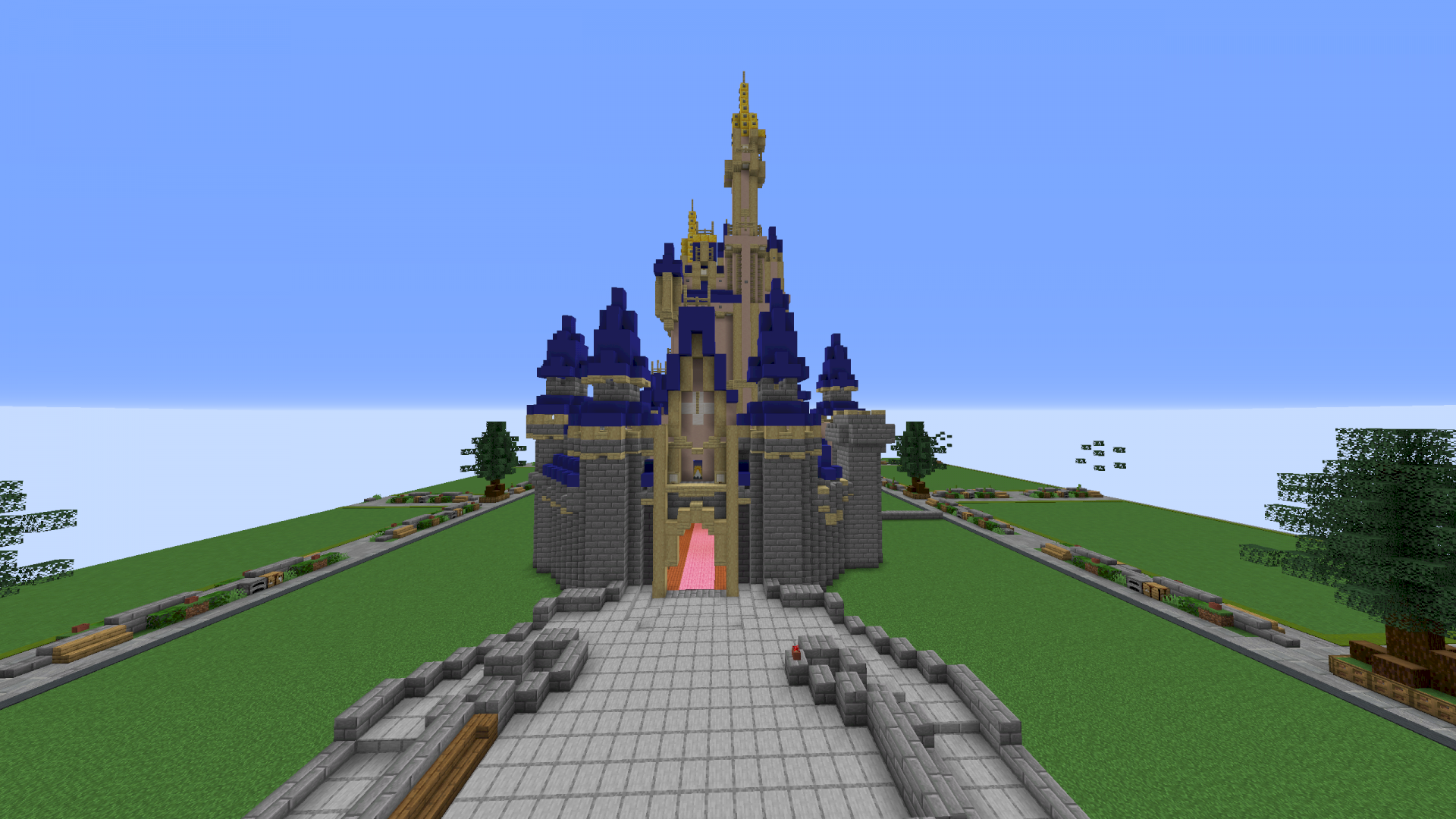 What can the Disney castle do