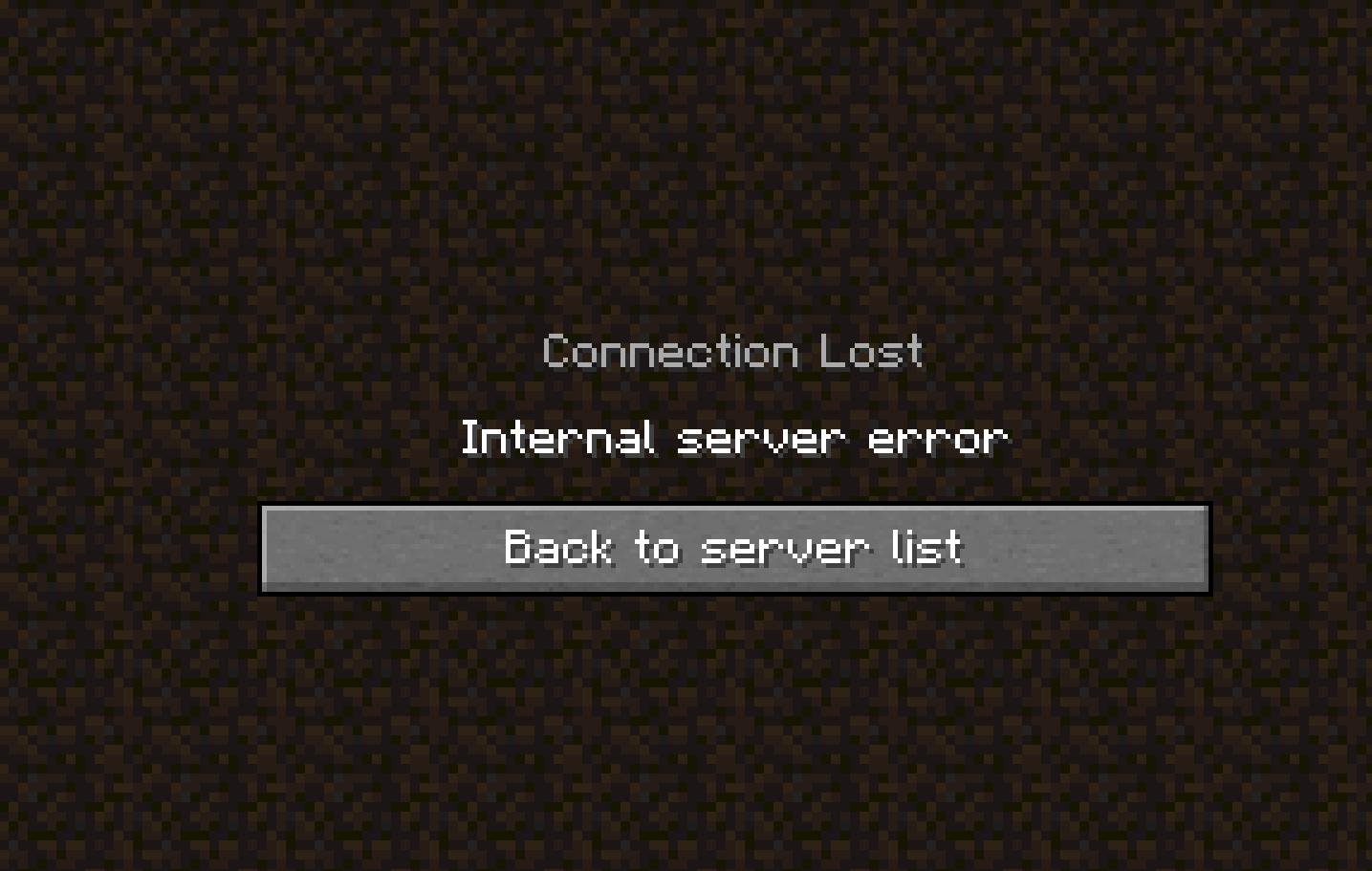 Every time the error message comes in Minecraft