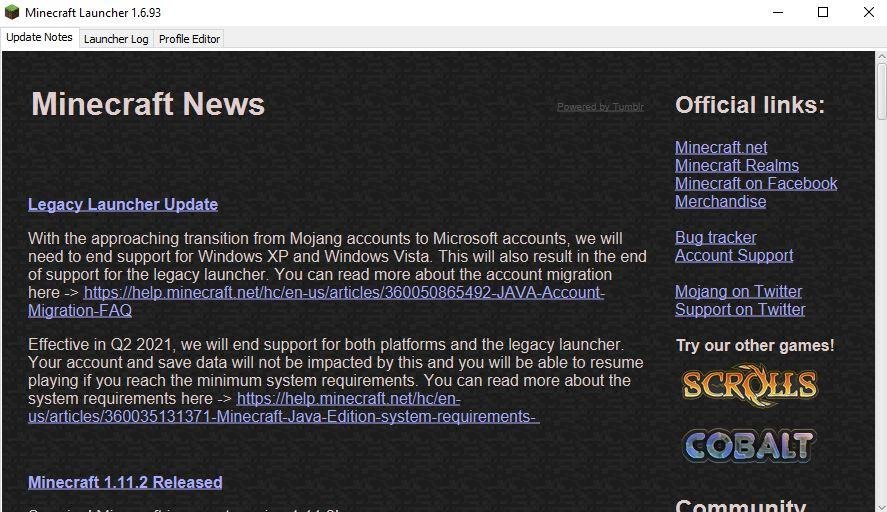 Minecraft Legacy Launcher : mojang : Free Download, Borrow, and