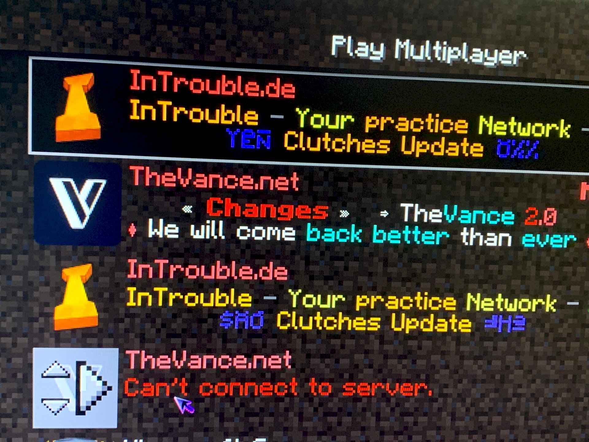 Minecraft servers are changing