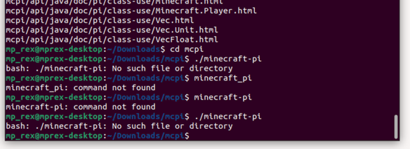 Minecraft Pi Edition won t start