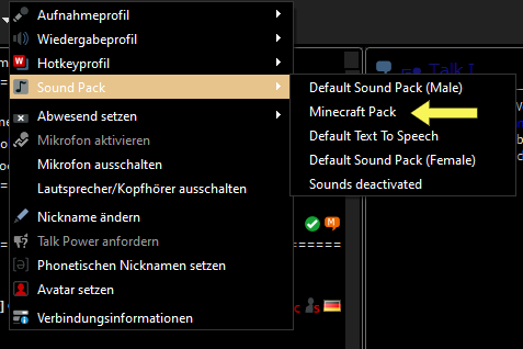 How do I permanently activate SoundPack on the TS