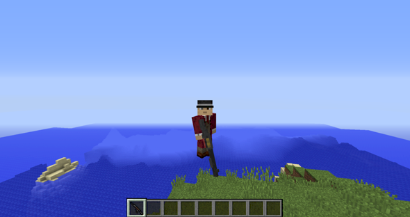 Aim at Minecraft flans mod