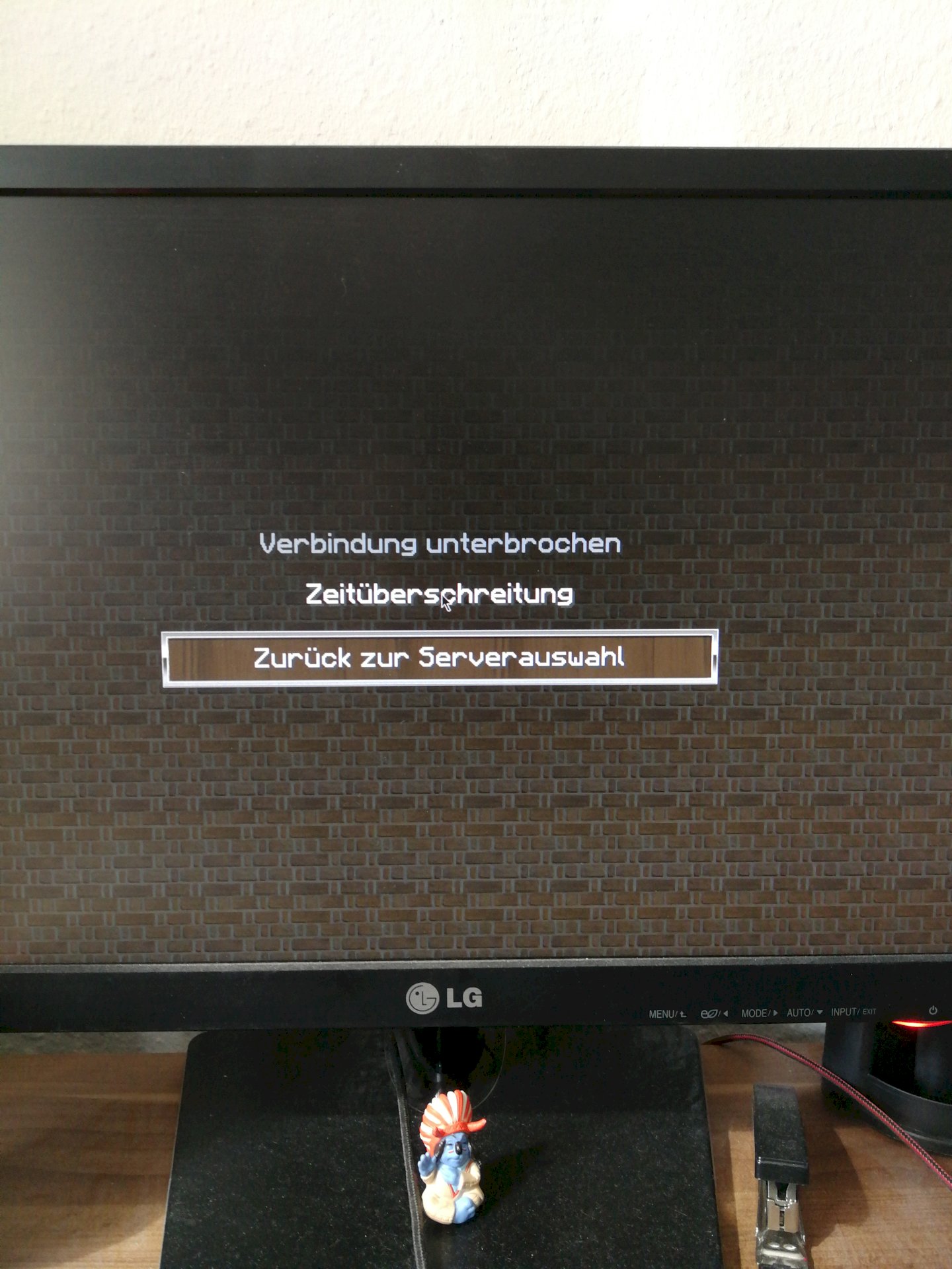 Minecraft timeouts