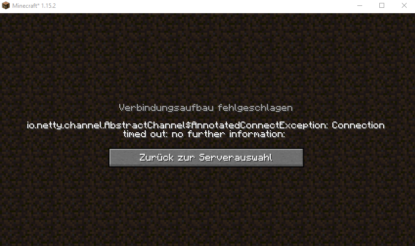 I can t connect to a specific Bungeecord server, why