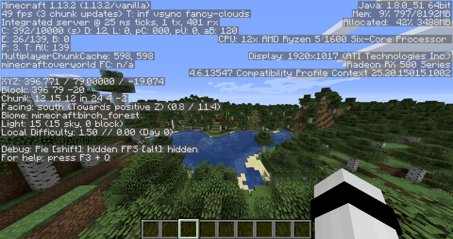 Why so few FPS in Minecraft