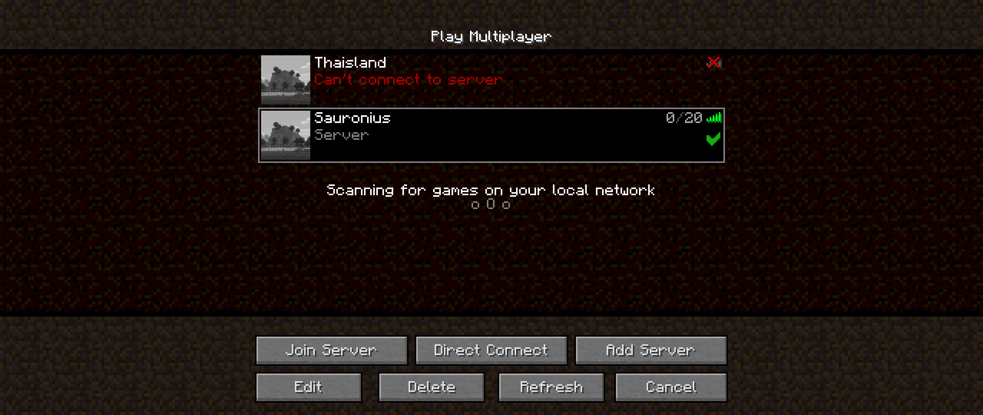 Why does Hamachi Minecraft Modpack Server not work Fatally missing registry entries - 2