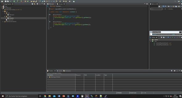 Minecraft plugin is not recognized