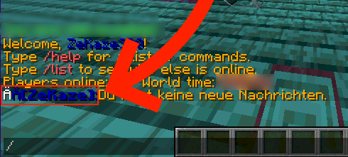 Minecraft color code bug or something